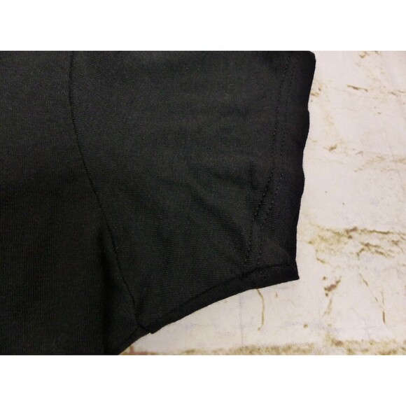 Y2K Nirvana Smiley Face T-Shirt Womens L Black 2013 Grunge Nevermind Tultex VTG - Picture 5 of 9